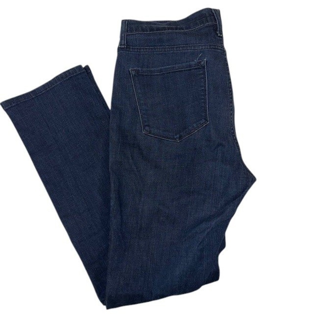 NYDJ Georgia SKINNY Jeans Size 10 Style M59Z1217 Dark Enzyme Stretch Denim Jeans